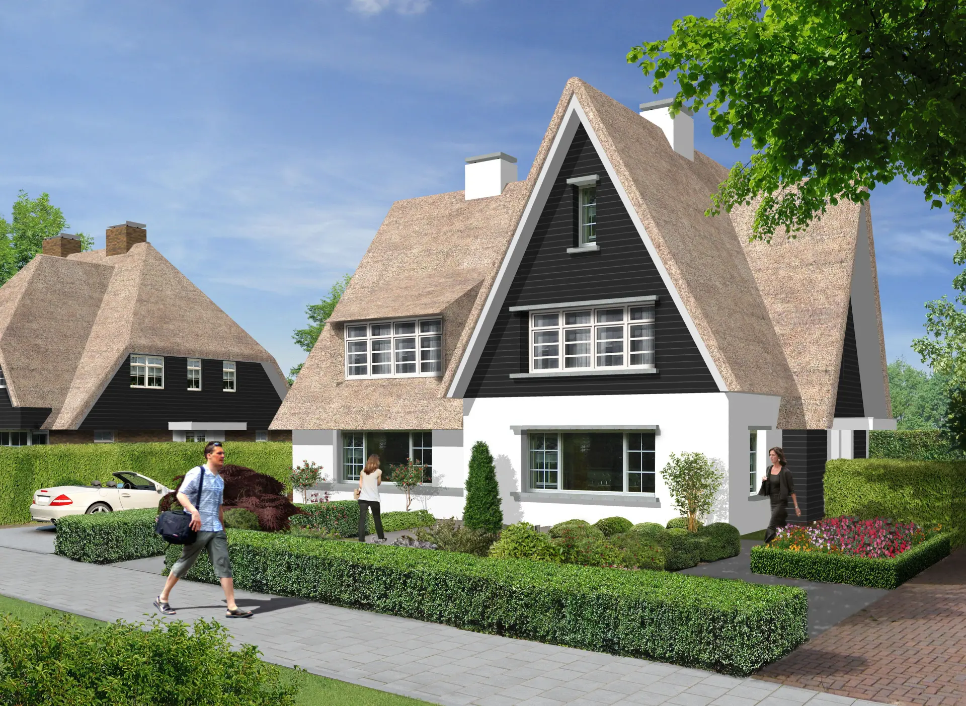 2 onder 1 kappers Bergen op Zoom Bastion Orange  Kijk in de Pot Escarp VSAP architect afb.3