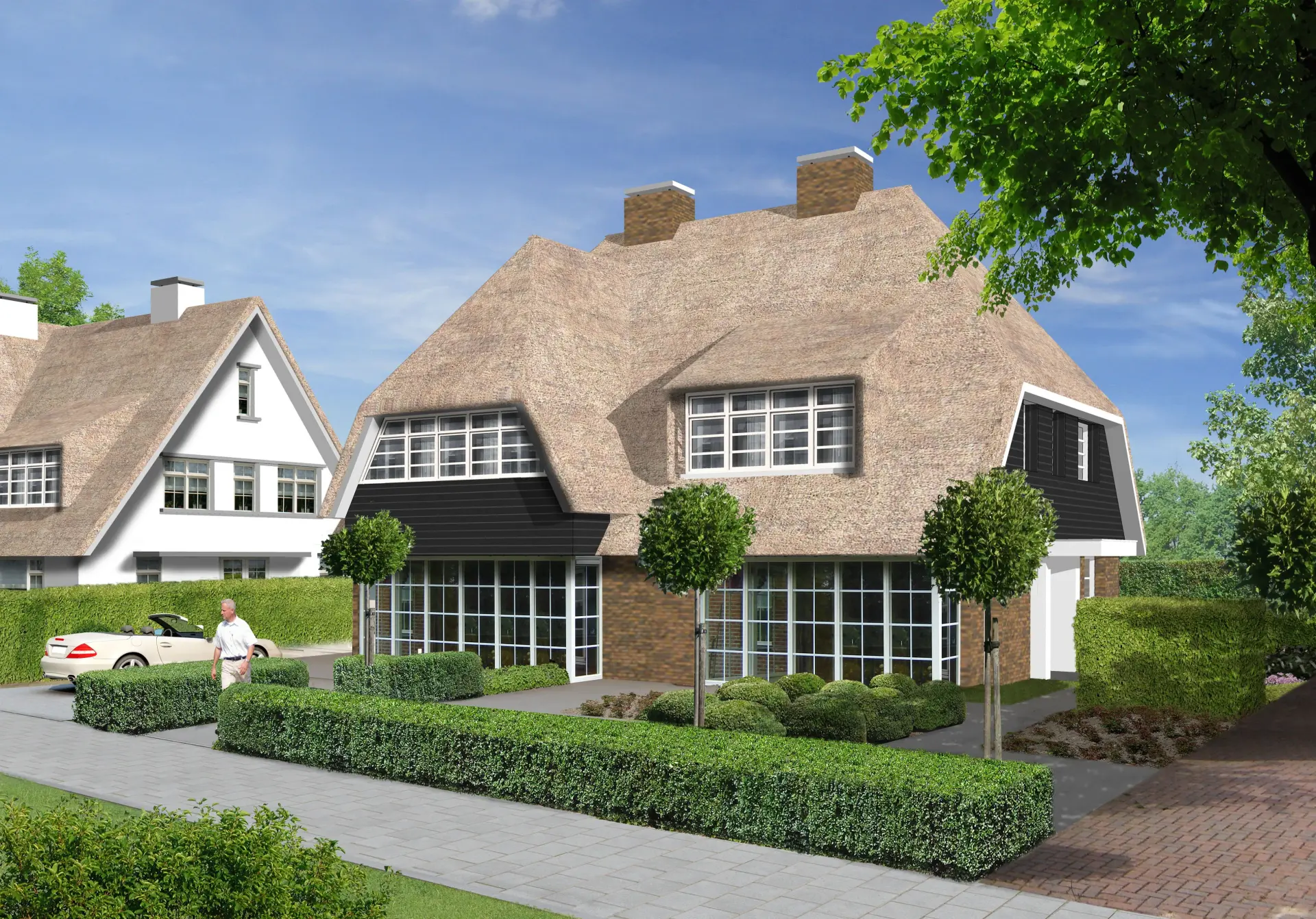 2 onder 1 kappers Bergen op Zoom Bastion Orange  Kijk in de Pot Escarp VSAP architect afb.5
