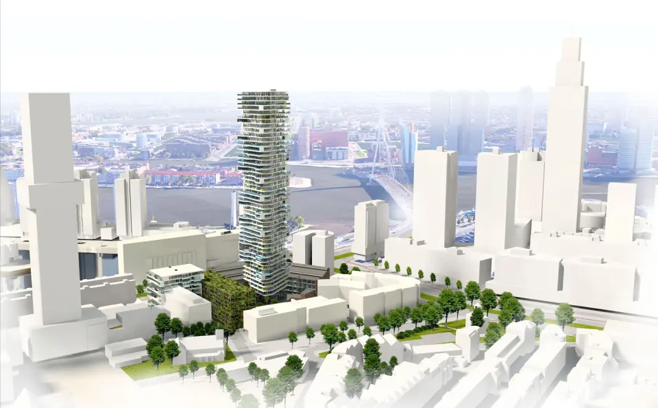 Appartementen woontoren rotterdam 3 wonen projecten vsap architects