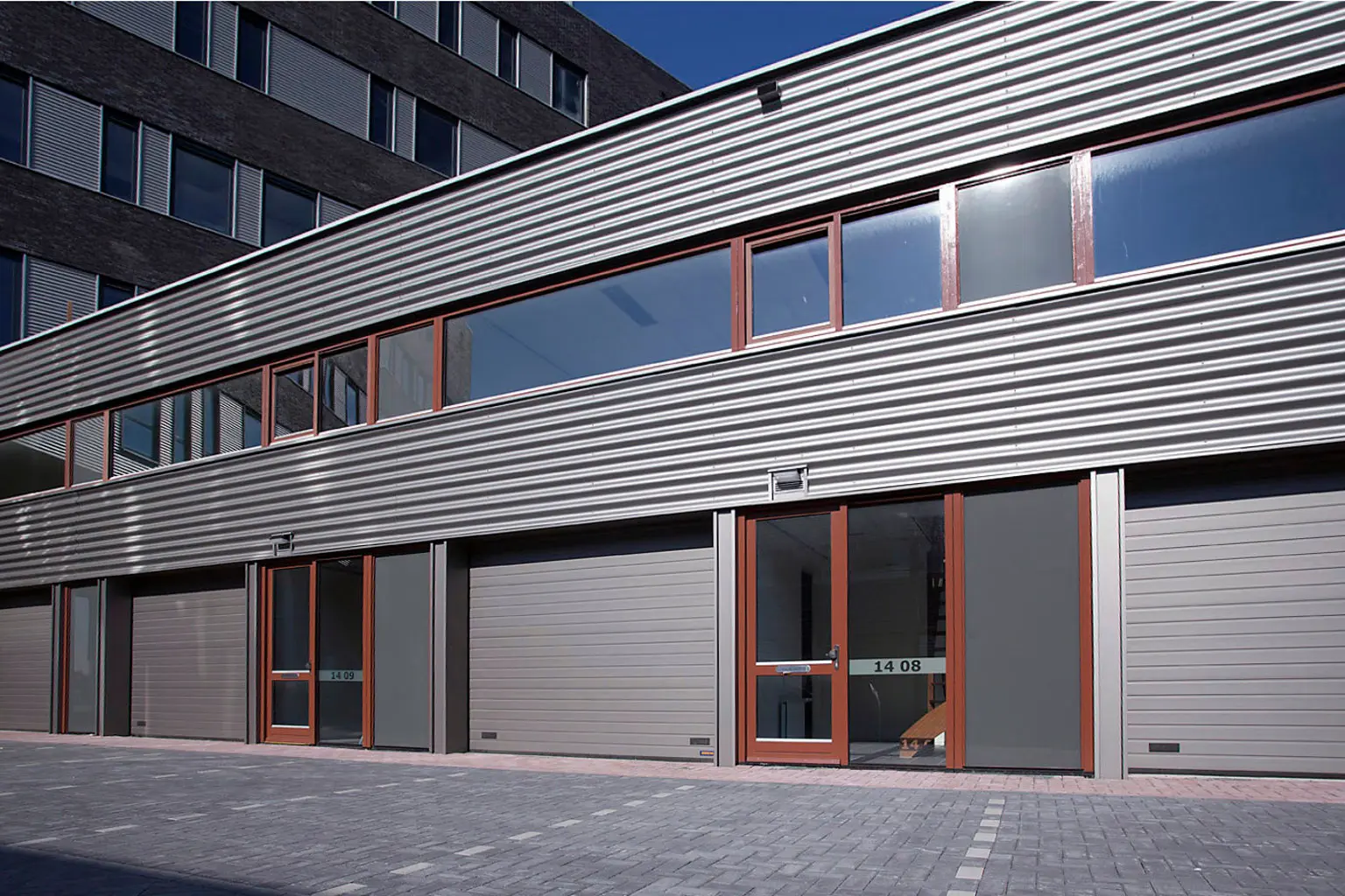 Bedrijvencomplex haarlem blauwe baronnen 5 werken projecten vsap architects