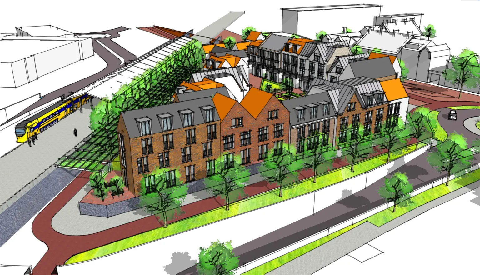 Bilthoven De Driehoek 5 stedenbouw projecten VSAP architecten