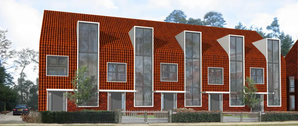 Eengezinswoningen BREDA Kwekerijstraat VSAP architect afb.1