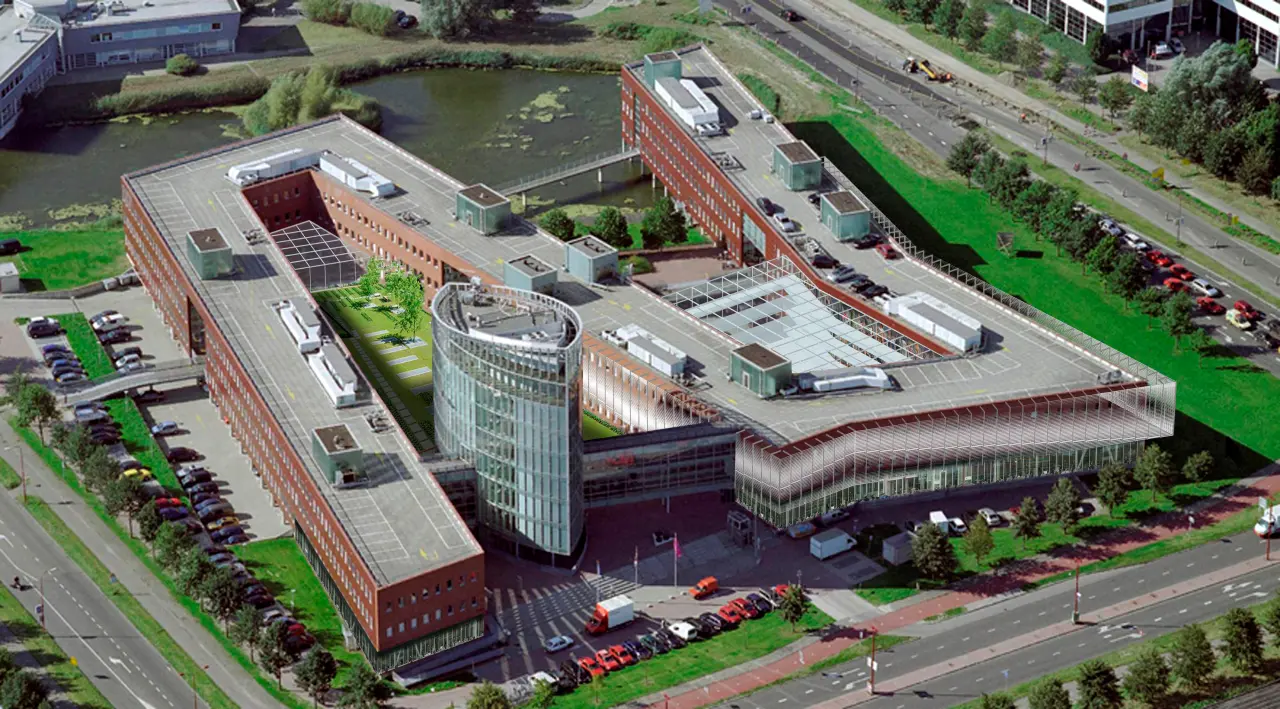 Hotel Winkelcentrum Nieuwegein Meander VSAP architect afb.1