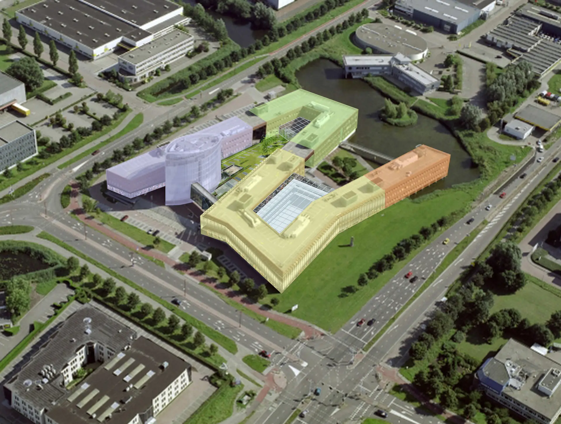 Hotel Winkelcentrum Nieuwegein Meander VSAP architect afb.3