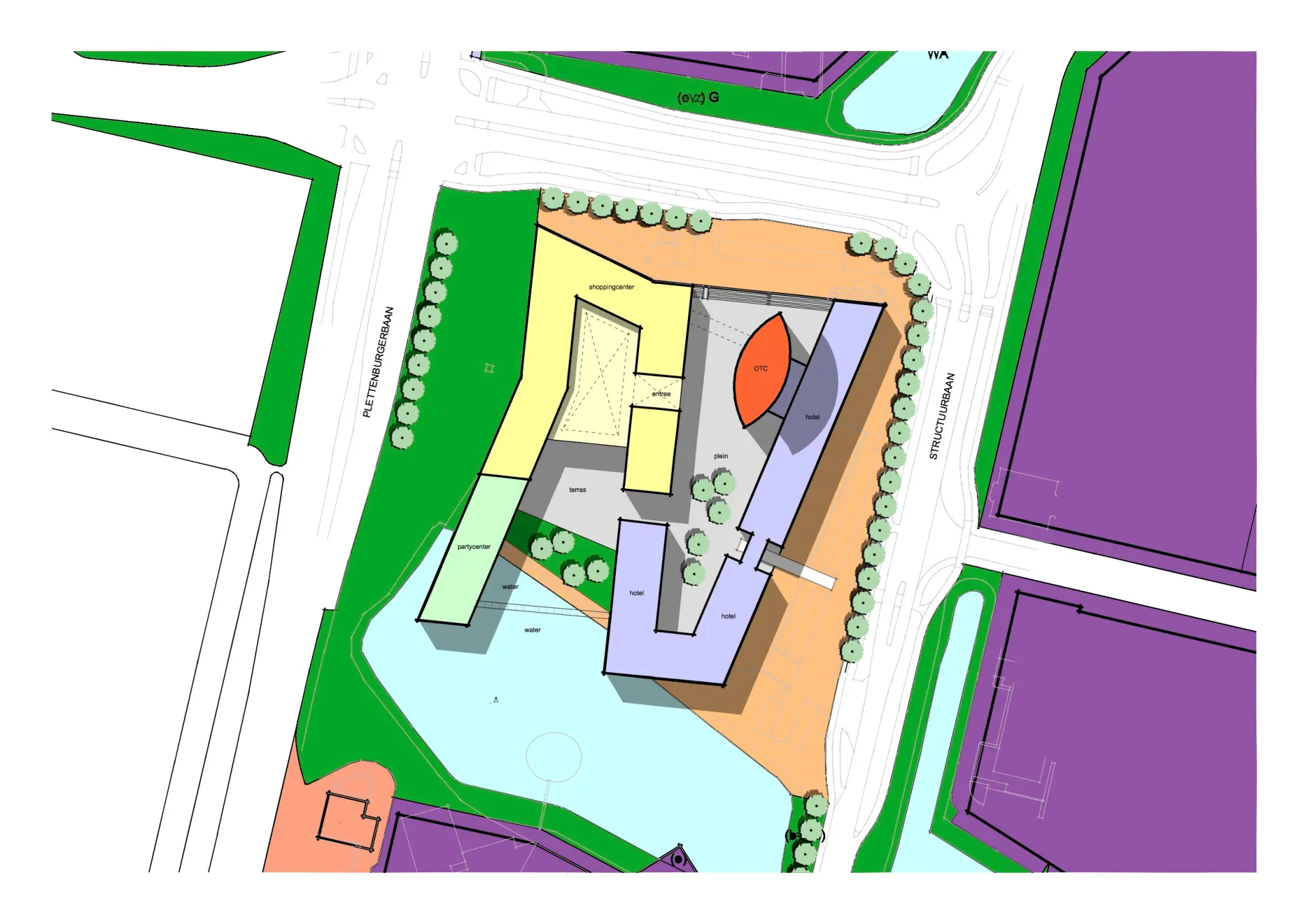 Hotel Winkelcentrum Nieuwegein Meander VSAP architect afb.4