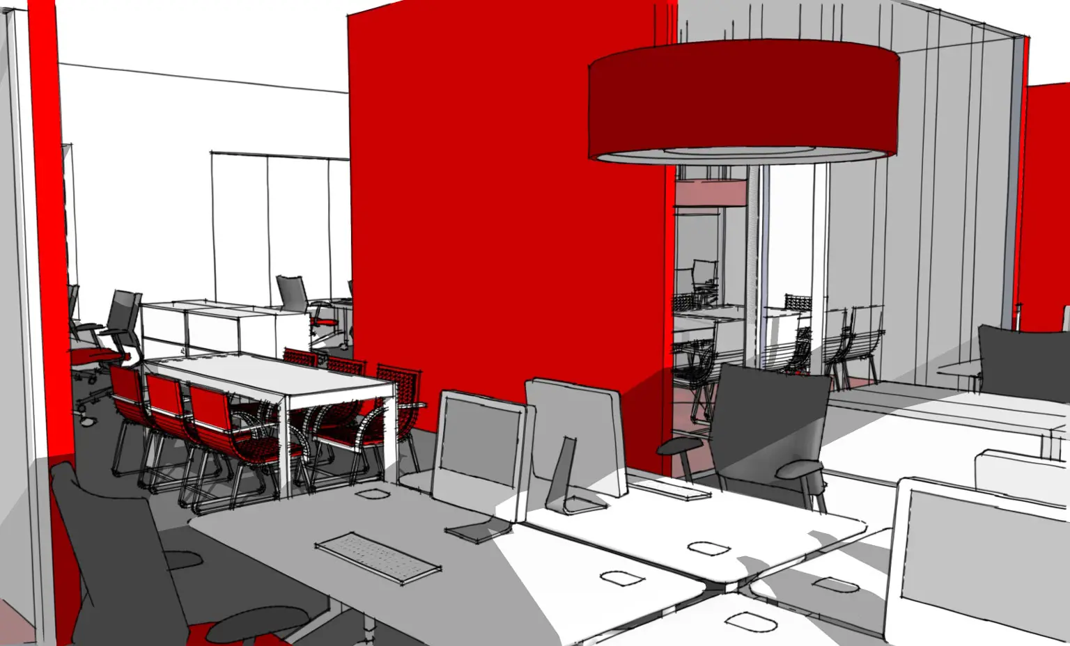 Inrichting Securitas Rotterdam 10 interieur projecten VSAP architects