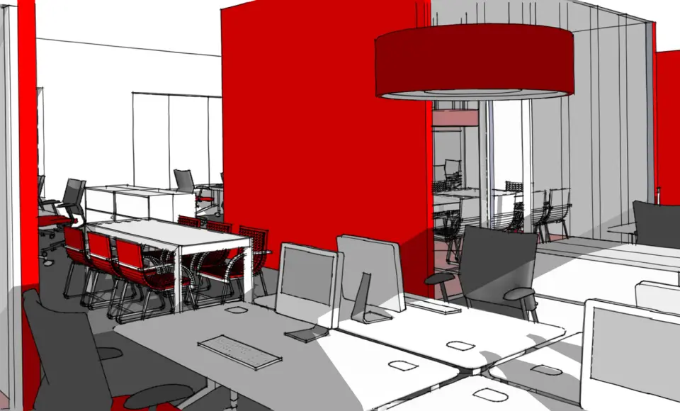Inrichting Securitas Rotterdam 11 interieur projecten VSAP architects