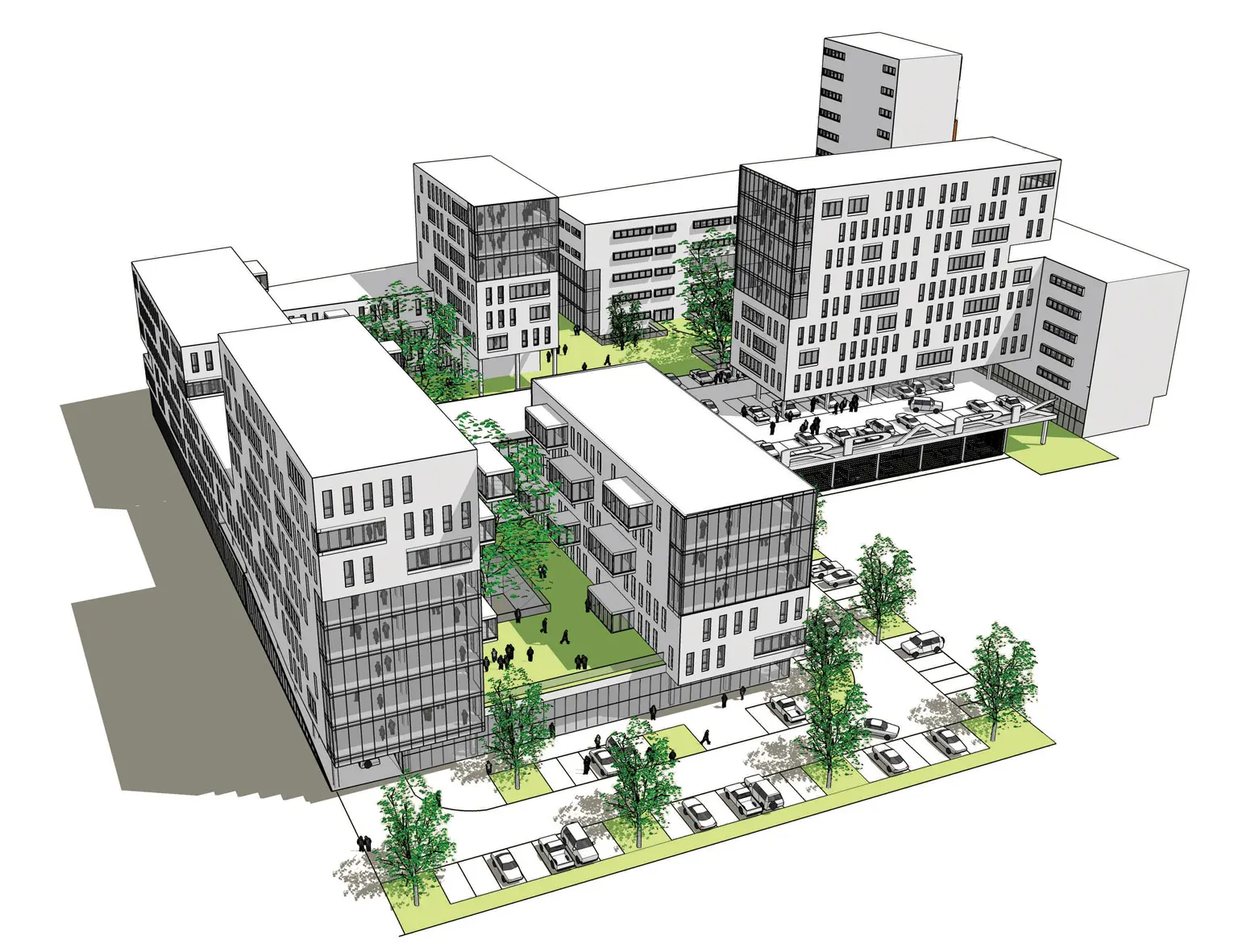 Kantoren complex rijswijk 6 werken projecten vsap architects