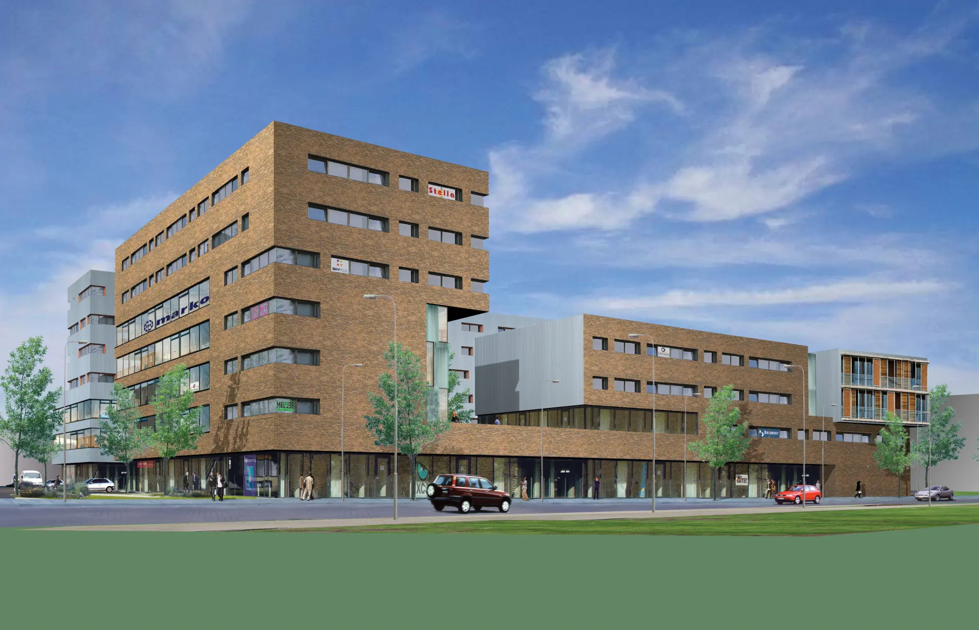 Kantoren complex Rijswijk Plaspoelpolder VSAP architect afb.1