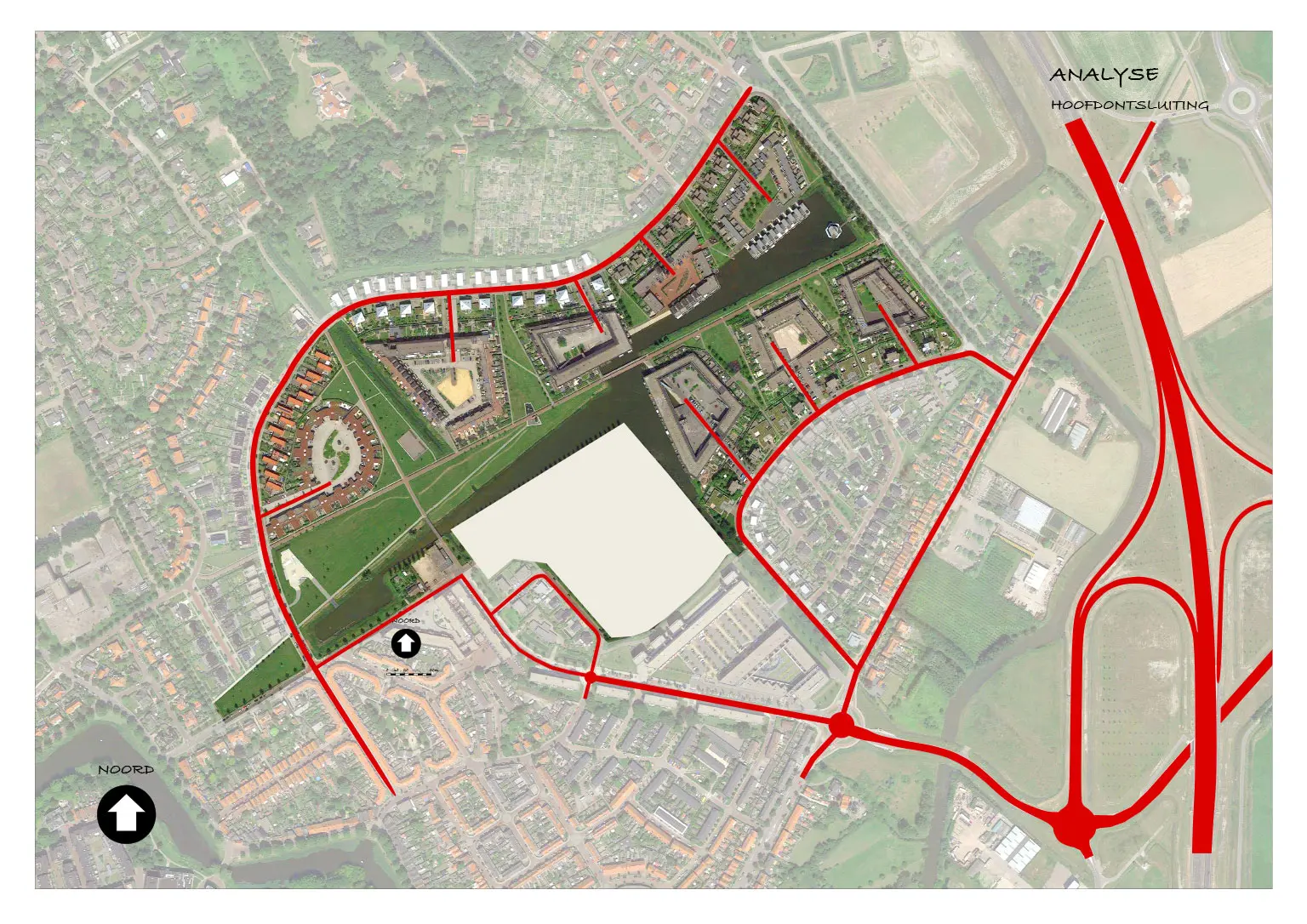 Stedenbouwkundige studie Middelburg 5 stedenbouw projecten VSAP architect