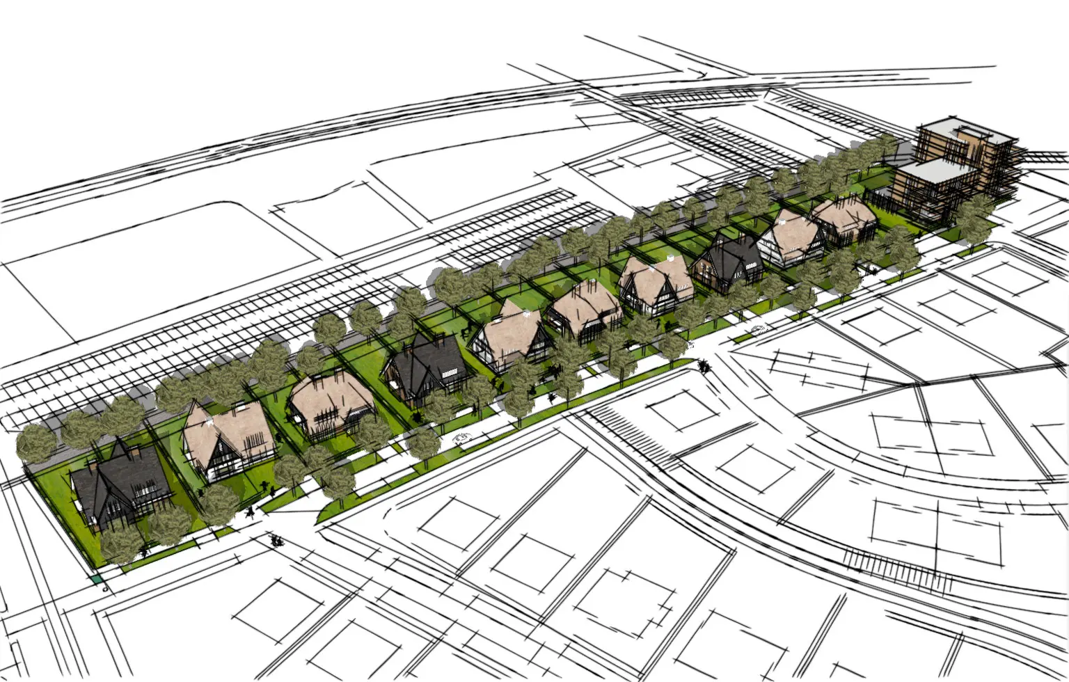 Verkaveling Bergen op Zoom 1 VSAP architects