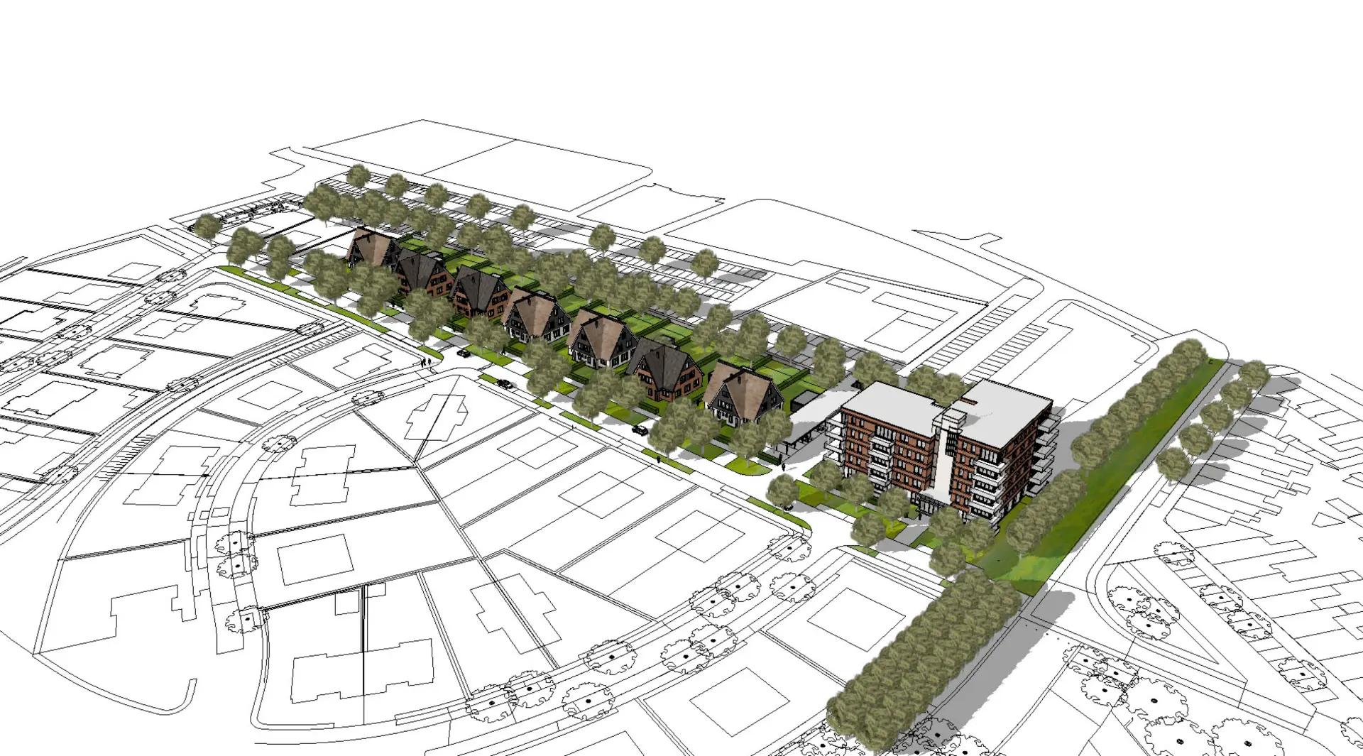 Verkaveling Bergen op Zoom Kijk in de Pot Escarp VSAP architects NIEUW afb.2